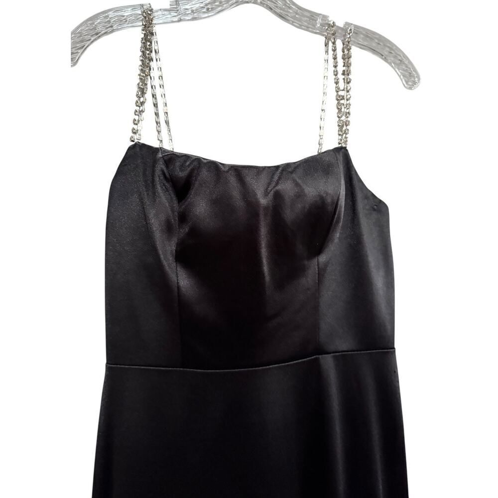 Ieena for Mac Duggal Rhinestone Strap Trumpet Gown - Size 0 - NWT - Picture 3 of 4